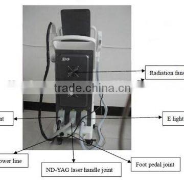 Advanced Multifunction Elight ND YAG Laser RF IPL For Skin Rejuvenation,Tattoo Removal,Wrinkle Removal,Hair Removal
