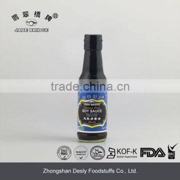 Hot sale gluten free dark soy sauce 150ml against celiac disease