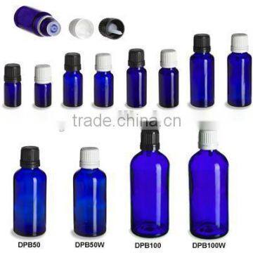 Cobalt Blue European Dropper Bottles