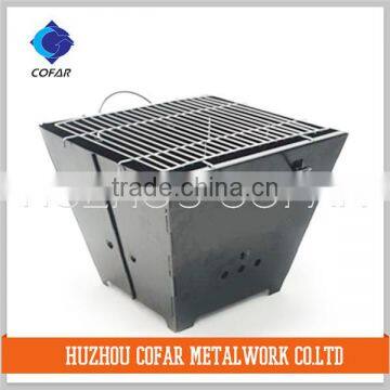 Cast iron oven machine smokeless brazier bbq grill