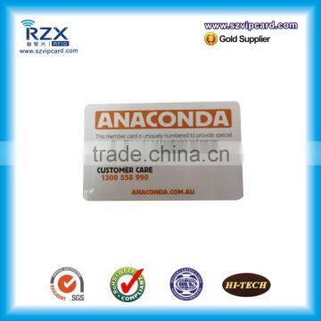 Professional Factory Standard Pvc Smart Card With CPU FM1204/FM1208