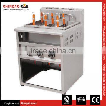 Free Standing Gas Noodle Cooking Machine Pasta Cooker 6 Baskets photo-4