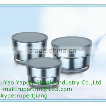 Good design acrylic cosmetics cream empty jar for cosmetic packaging