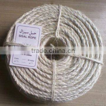 6mm Bleached Sisal Rope With 200m/roll photo-2