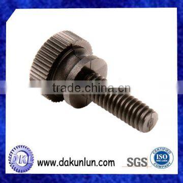 Round Knurled Thumb Screw Black Knob Thumb Screw photo-6