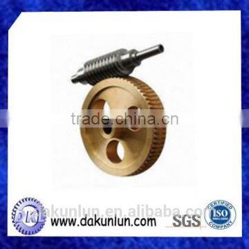 Customized Small Metal Brass Worm Gear photo-2