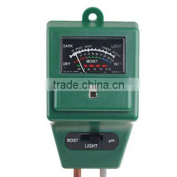 Garden Soil Moisture Tester Light Luxmeter & PH Meter