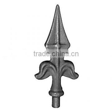 good quality wrought iron spear top