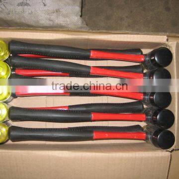 Yellow Fiberglass Handle Hammer Plastic Hammer Rotatable Plastic Hammer photo-5