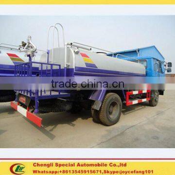 water tank truck for sale in dubai,6000 liter water tank truck from Hubei,China