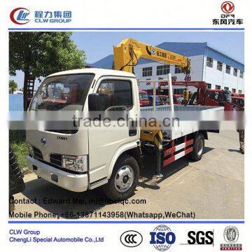 Dongfeng 4*2 4*4 type 95 Hp truck mouted crane crane truck with 15 tons