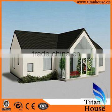 Single-storey Cheap Modern Light Steel Structure Prefabricated House