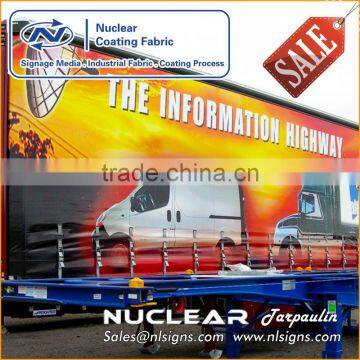 Hot Sale Customized Truck Side Curtain Fabric 900gsm photo-4
