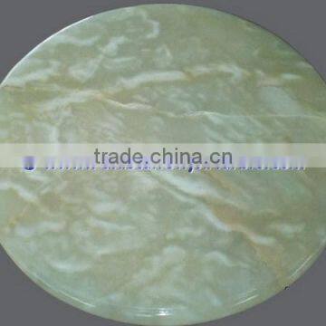 NATURAL STONE GREEN ONYX TABLE TOPS COLLECTION