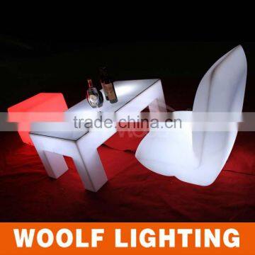 Plastic Modern LED Furniture Lighting Glow Sofa photo-2