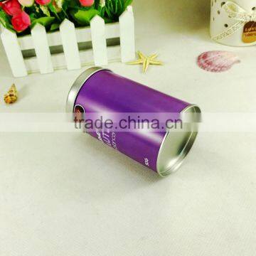 Personalized Color Cylindrical Metal Tin Pen Holder photo-3