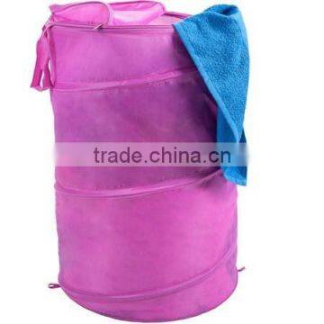 Vivinature Collapsible Round Laundry Hamper Easy Portable photo-3