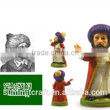 Custom figurine Mohamed of Arabia famous people statue