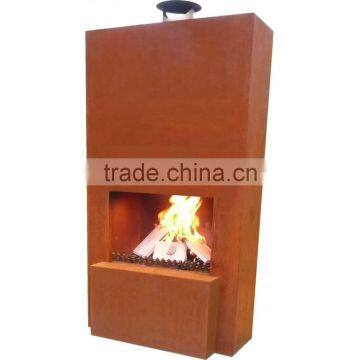 FO-9F02 High Quality Corten Steel Outdoor Fire pits