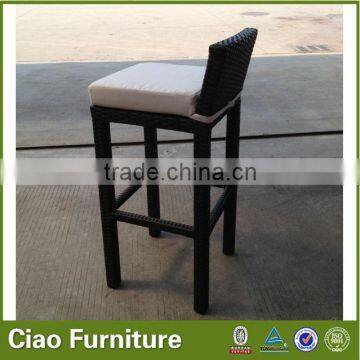 High Top Indoor Bar Chairs Rattan Furniture photo-2