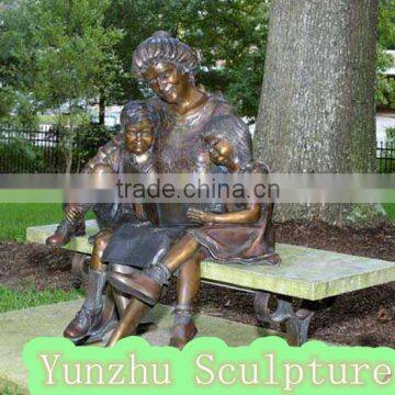 European Style Bronze Casting Angel Statue for Garden Decoration photo-3