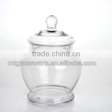 Mintao Custom High Quality Rose Gold Glass Jar Food