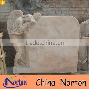 cheap upright granite/marble angel cemetery monuments NTGT-444A