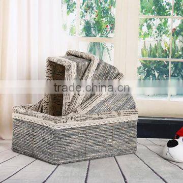 High Grade Wooden Laundry Basket With Sets photo-2