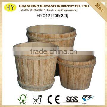 high quality antique wooden bucket wholesale