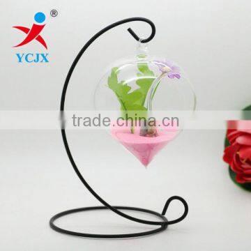 Hanging Heart Shape Glass Terrariums House Decoration