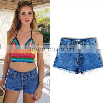 Jeans Women 2016 denim hot shorts breathable denim shorts 2016 for summer