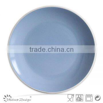 10.5" Color Glazed Dinner Plate ,cheap Plate photo-4