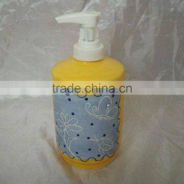 ceramic liquid soap bottle