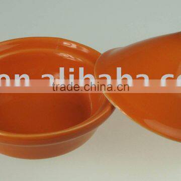 4 inch cooking tajine,Orange