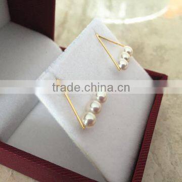 13-14 mm White South Sea Pearl Jewelry Earrings Wholesale photo-5