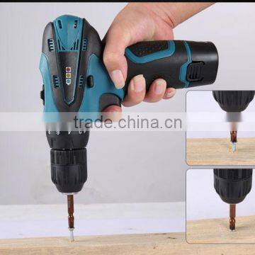 Two-speed 12V Lithium Electric Screwdriver Rechargeable Hand Drill Cordless Screwdriver photo-4