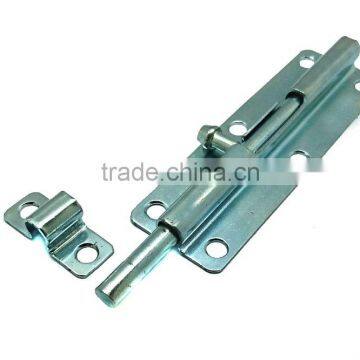 Straight Type 6" Barrel Bolt With Zinc Plated, Heavy Duty Barrel Bolt Tower Bolt for Doors and Windows Lock 6" photo-2