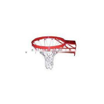 Double rings fixed basketball rim