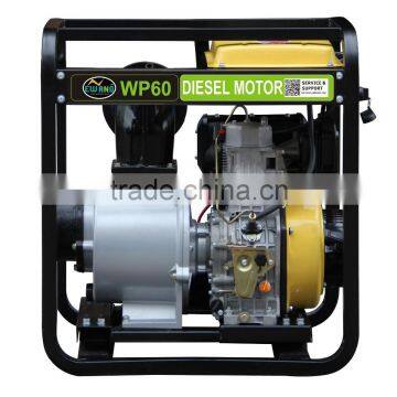 DP60 6inch Electric start with big fuel tank diesel irrigation water pumps