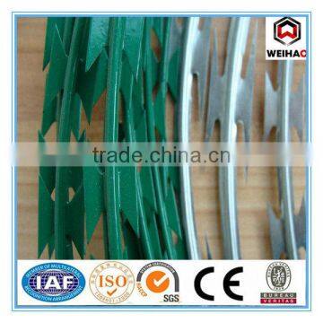 anping factory high quality barbed wire razor wir