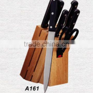 7pcs kitchen knife block