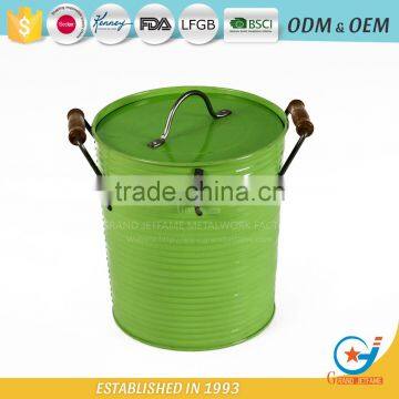 8 Inch Galvanized Metal Garden Beer in Ice Bucket Ice Beer Bucket