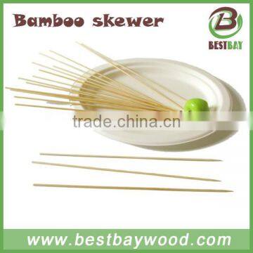 Bamboo skewer for BBQ cake fruit and candy