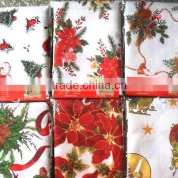 Printed Polyester Table Cloth With Christmas Design photo-4