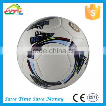 new style superior machine stitched street TPU football soccer ball for customized design