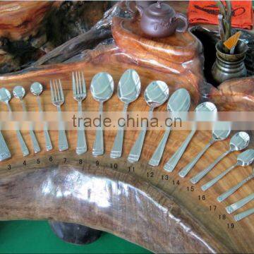 17pcs Parties Celebrating Metal Material Bulk Buy From China /Silver Color Tableware China Manufacturer Wholesale photo-4