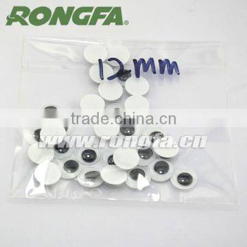 Eco-friendly DIY Toy Accessories Plastic Wiggle Eyes Craft Moving Eyes photo-5