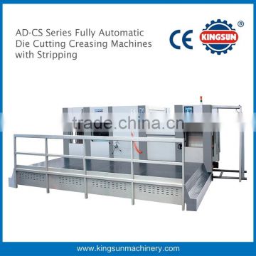 AD-1060CS Automatic Die Cutting and Creasing Machine with Stripping for Carton Boxes