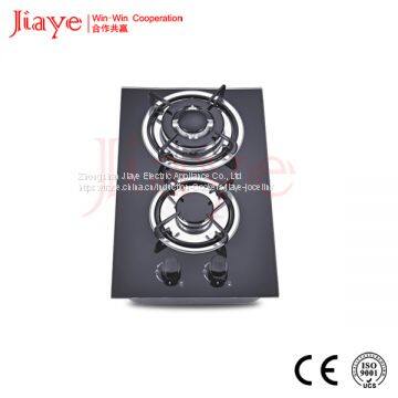 Italian design gas hob/Tempered glass built in gas cooker  JY-G2001