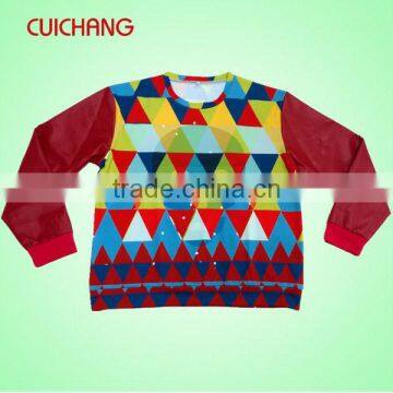 Custom 3d Crewneck Sweatshirt With PocketsSS03 photo-5